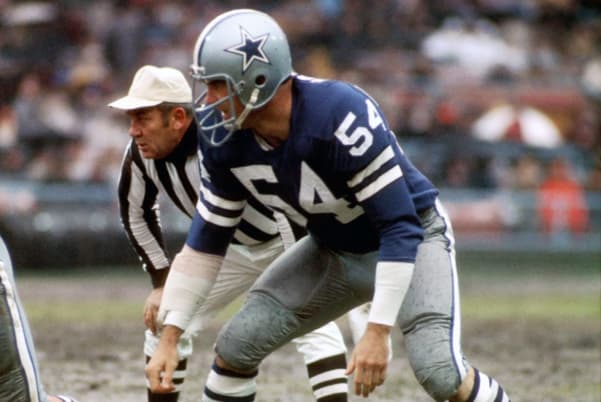 Chuck Howley of the Cowboys is the only Super Bowl MVP from a losing team.  Now he's a Hall of Famer