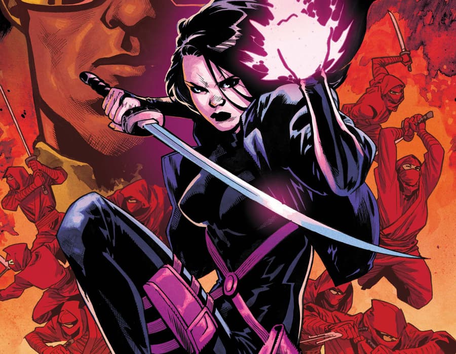 PSYLOCKE (2024) #1 art by Mahmud Asrar and Matthew Wilson