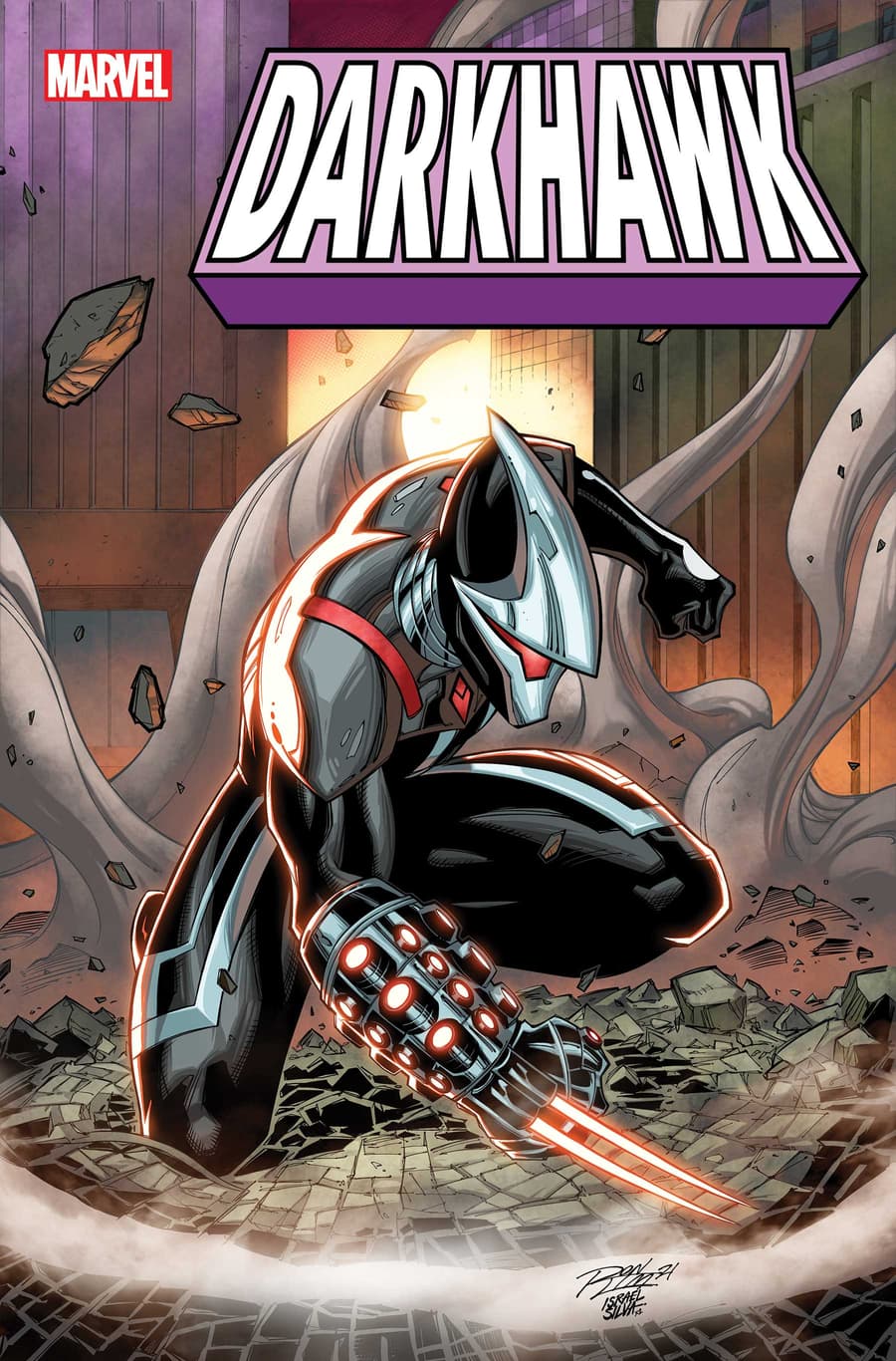 DARKHAWK #1 variant cover by Ron Lim