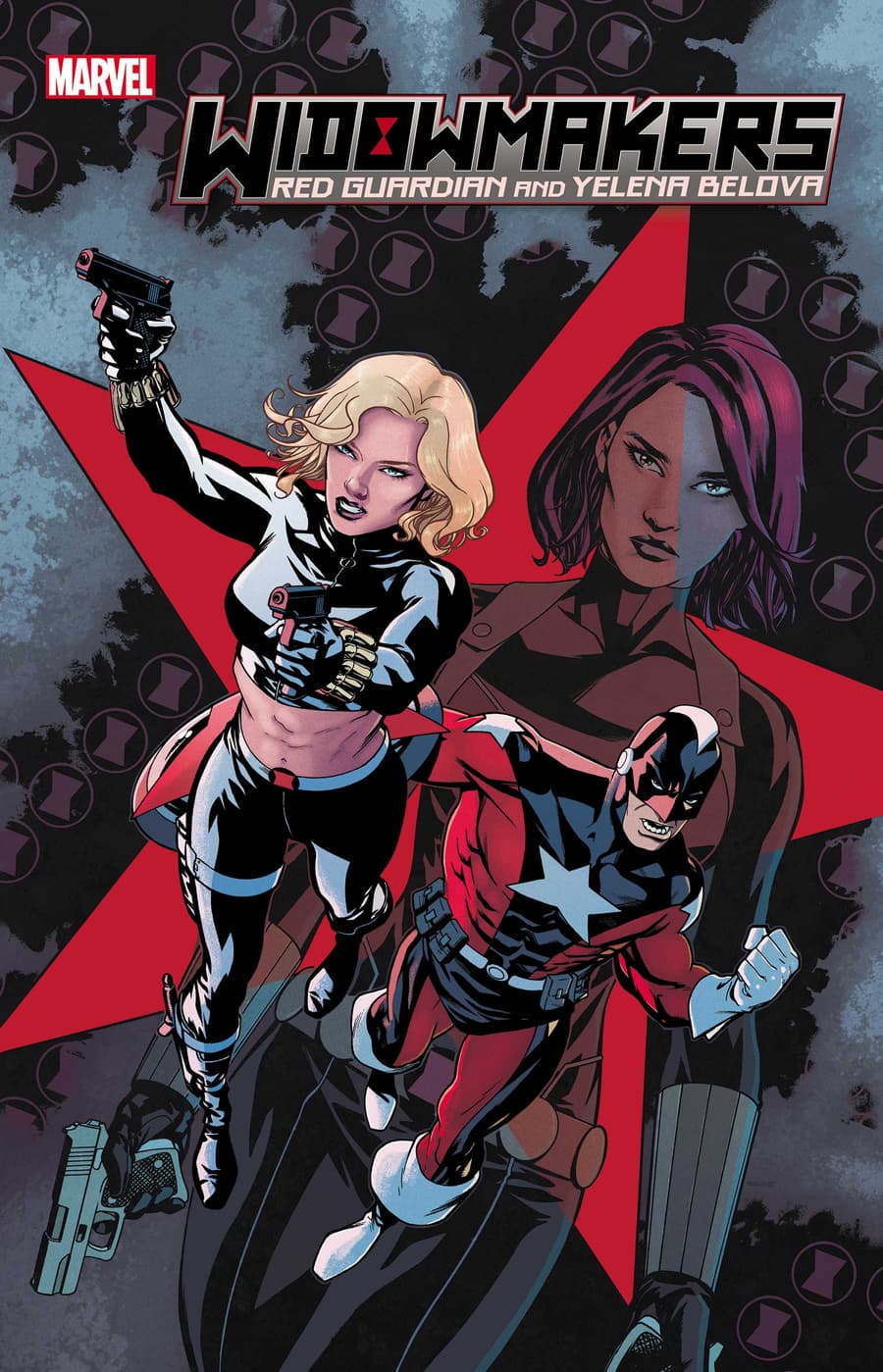 WIDOWMAKERS: RED GUARDIAN AND YELENA BELOVA #1 cover by Mike McKone and Chris O'Halloran