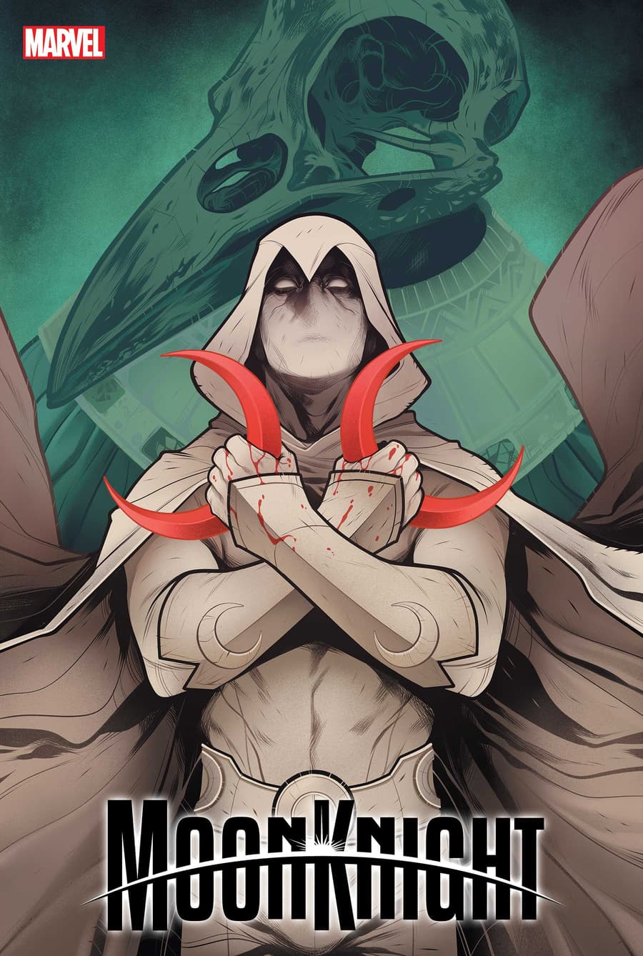 MOON KNIGHT #1 variant cover by Elizabeth Torque
