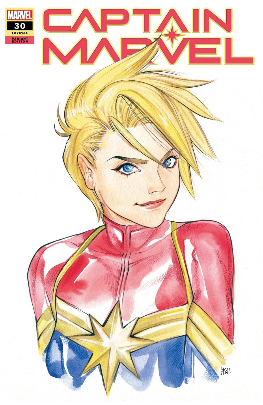 CAPTAIN MARVEL #30 variant cover by Peach Momoko