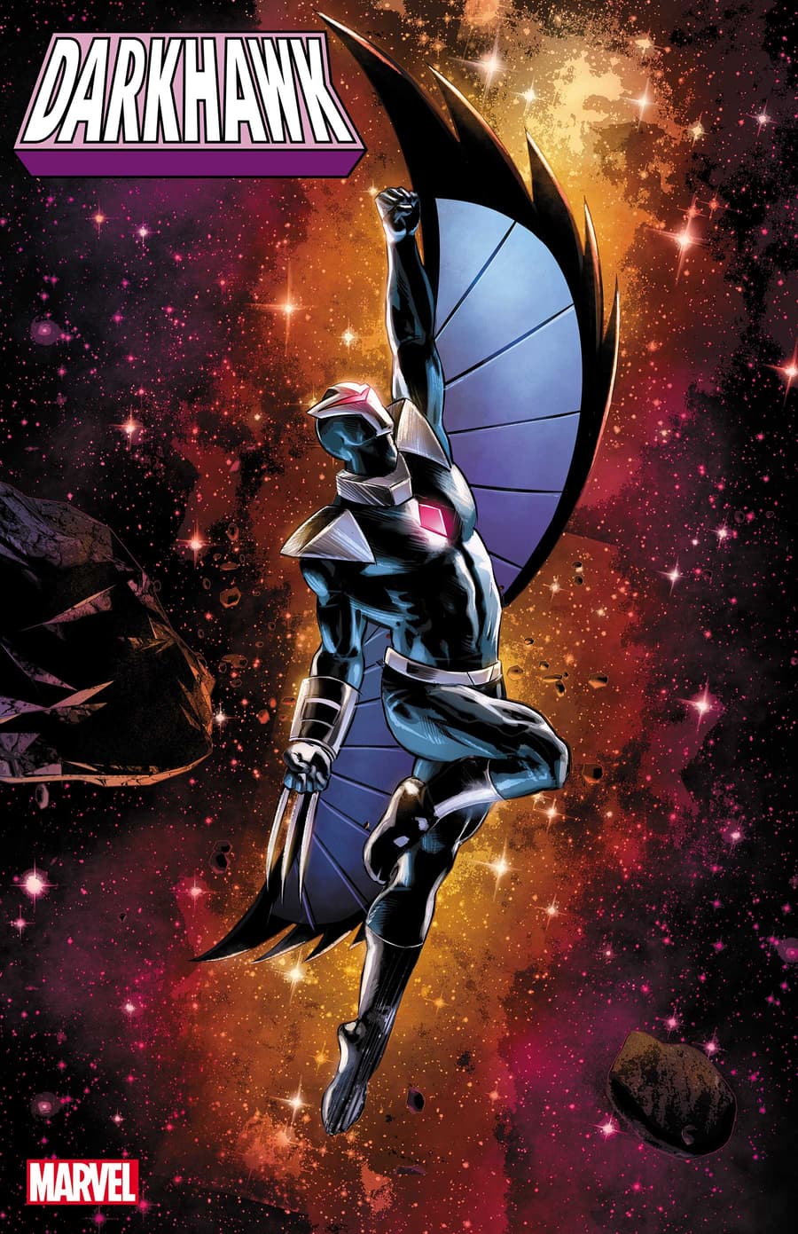 DARKHAWK #1 variant cover by Mike Deodato