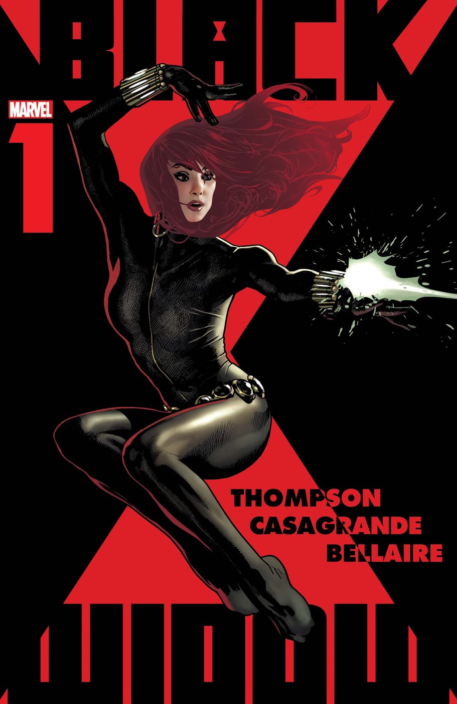 BLACK WIDOW #1 cover by Adam Hughes