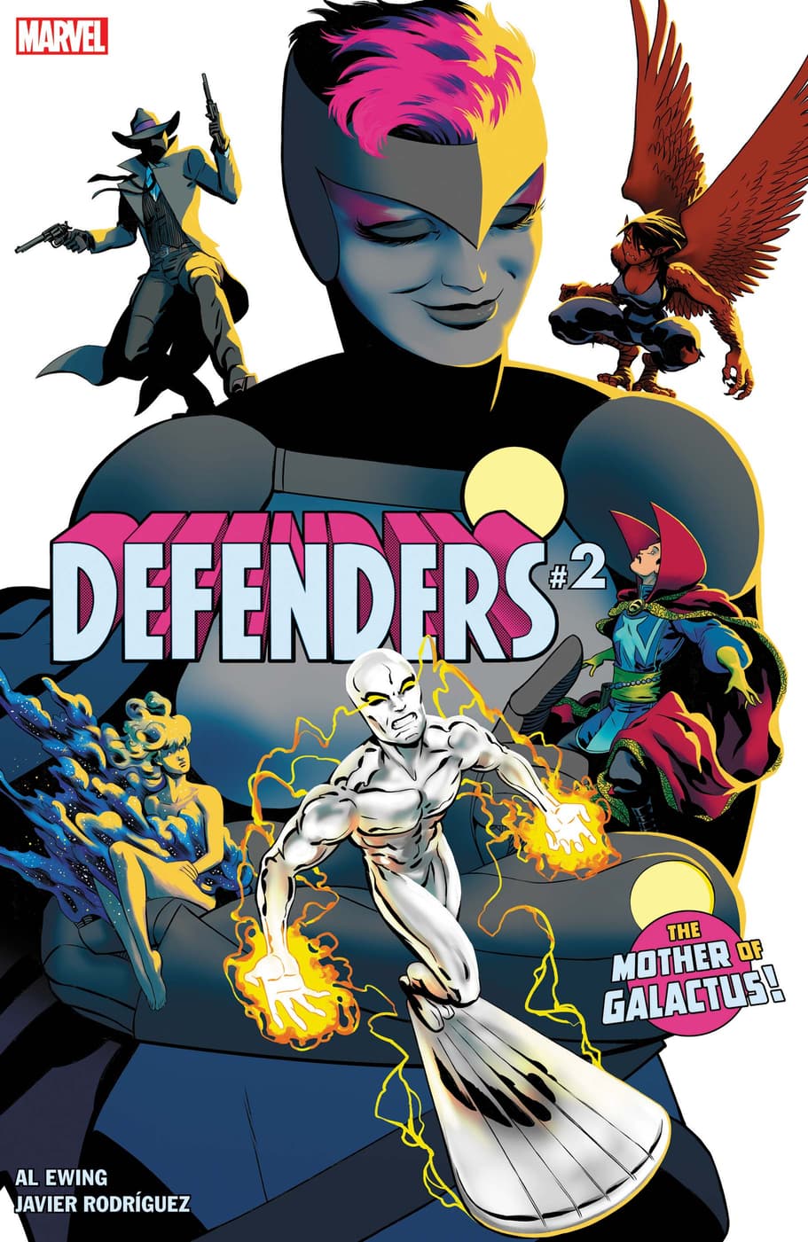 DEFENDERS #2 cover by Javier Rodriguez