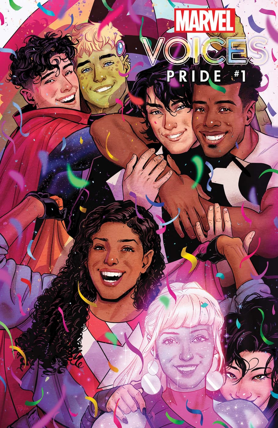 MARVEL'S VOICES: PRIDE (2022) #1 cover by Nick RoblesMARVEL'S VOICES: PRIDE (2022) #1 cover by Nick Robles