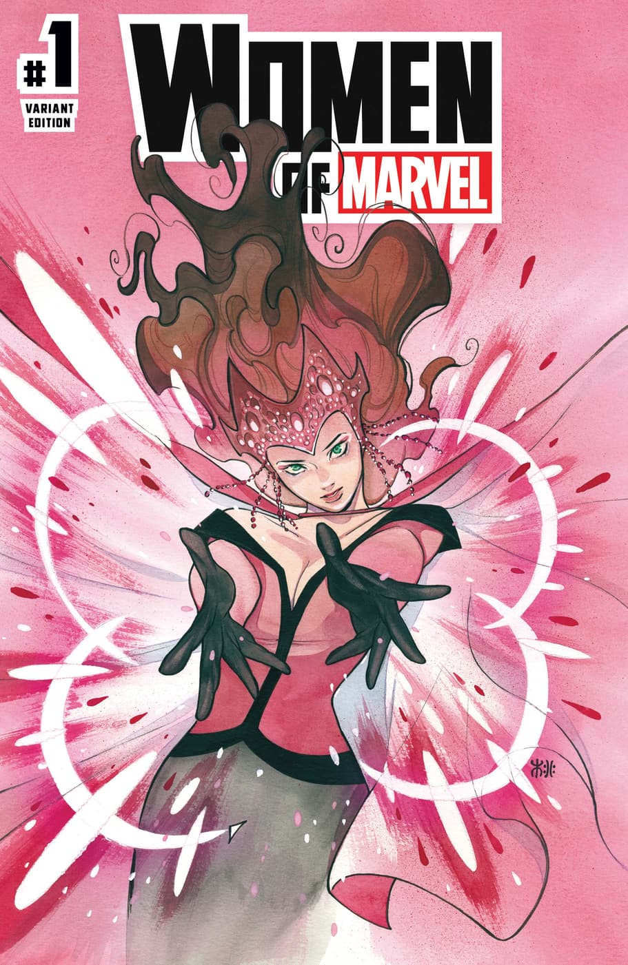 WOMEN OF MARVEL #1 variant cover by Peach Momoko