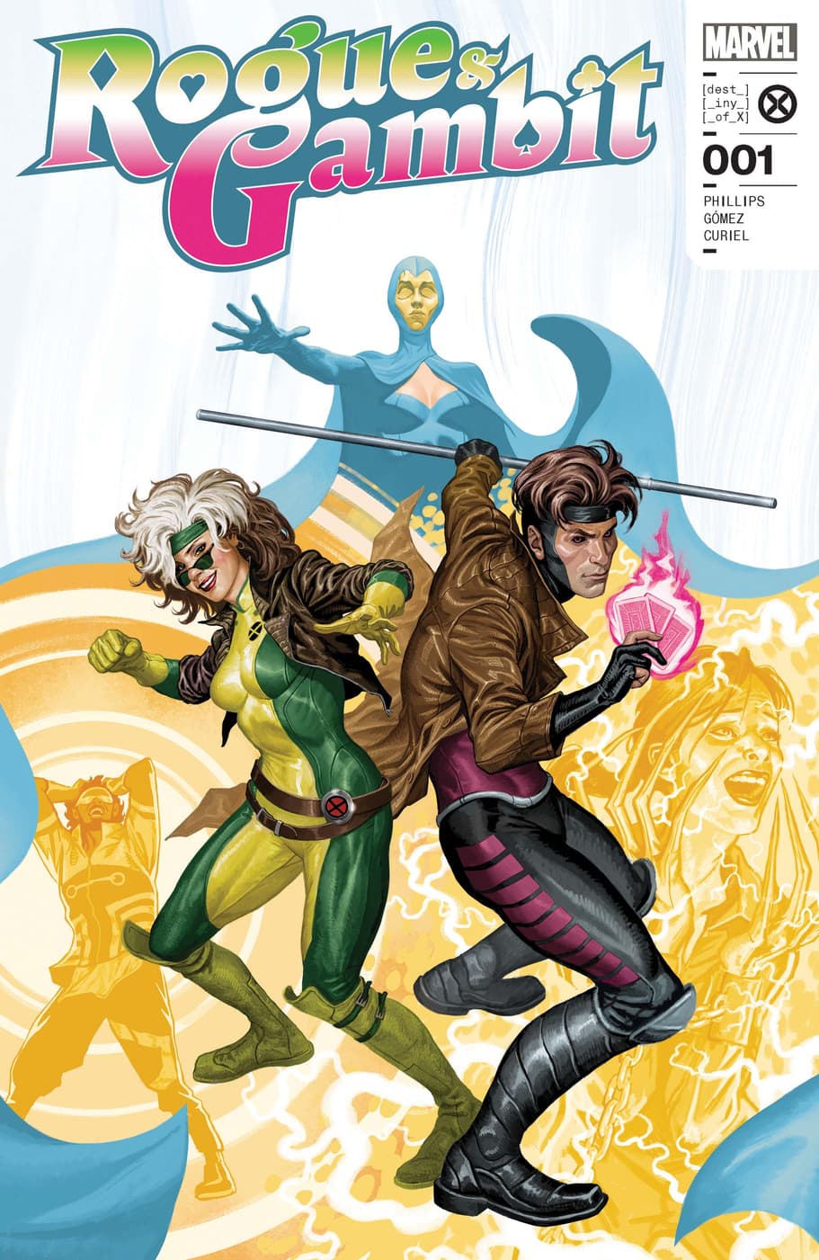 ROGUE & GAMBIT (2023) #1 cover by Steve Morris
