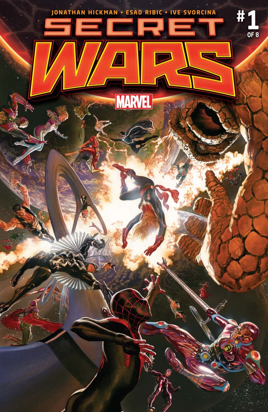 Avengers: Secret Wars Poster inspired by Secret Wars #8 (1984