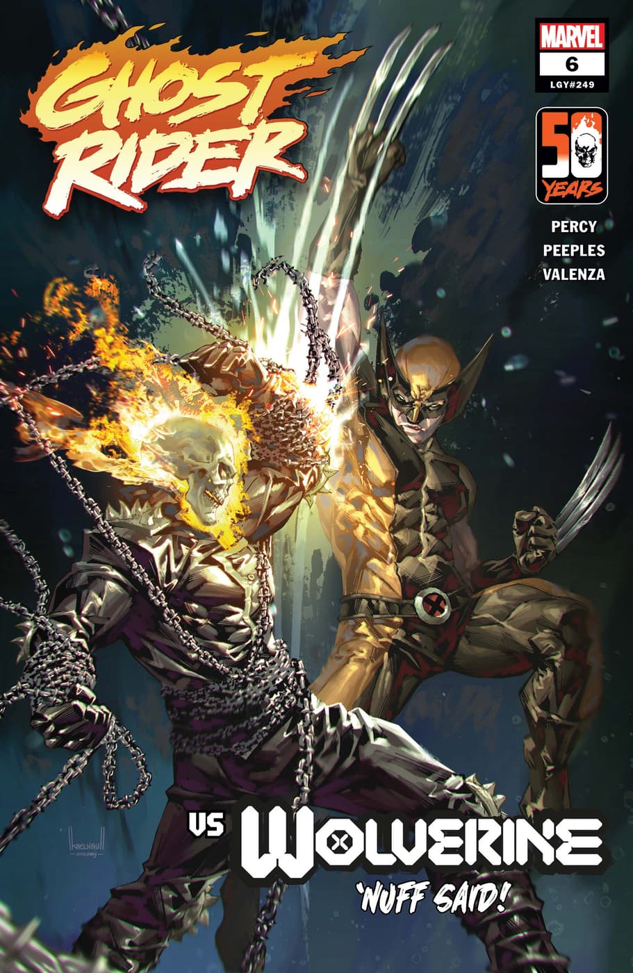 GHOST RIDER (2022) #6 cover by Kael Ngu