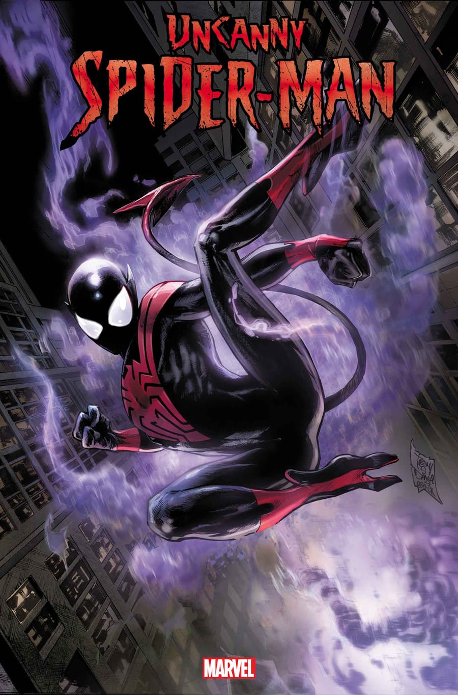 UNCANNY SPIDER-MAN (2023) #1 cover by Tony Daniel