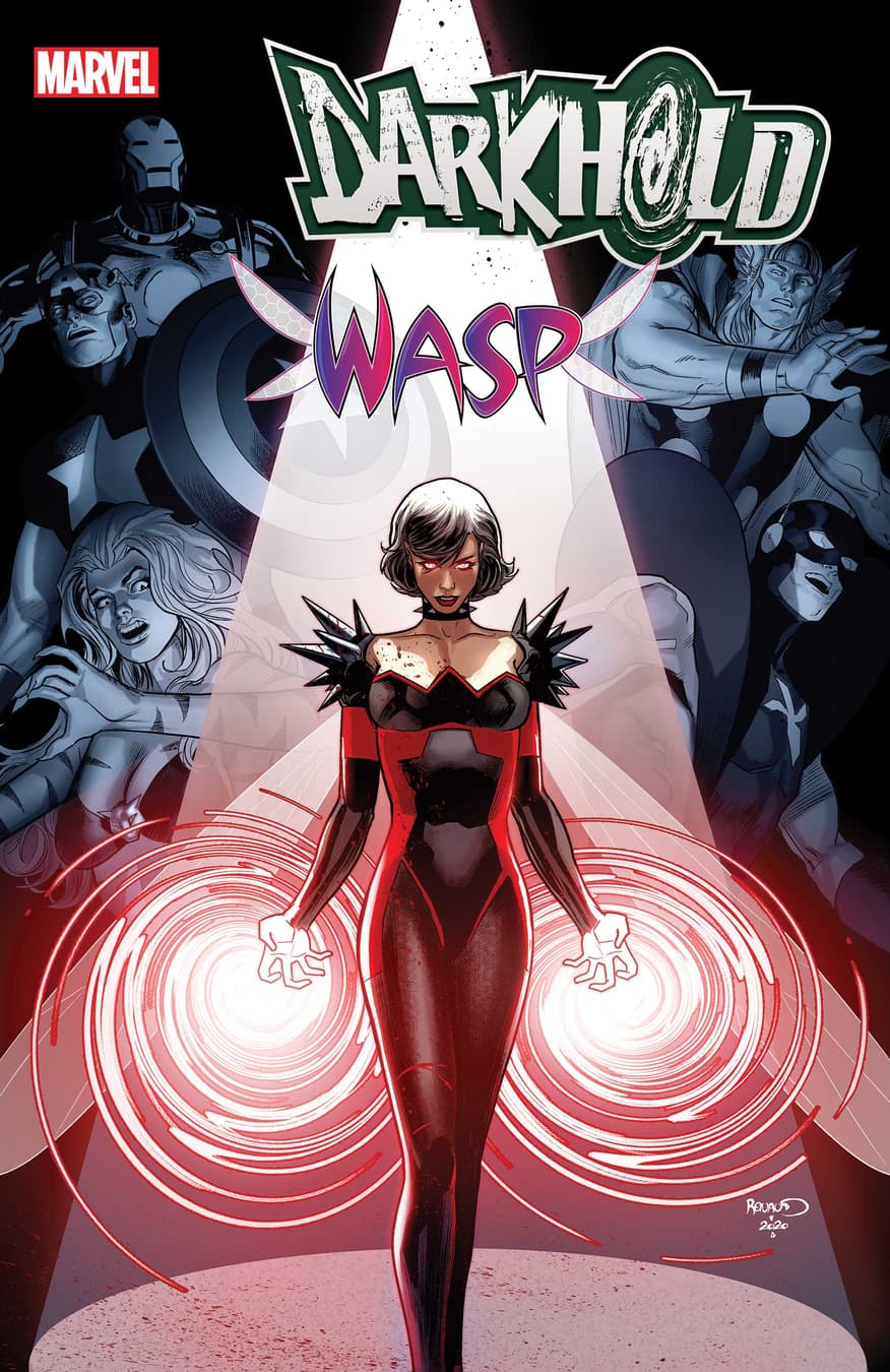 THE DARKHOLD: WASP #1 cover by Paul Renaud