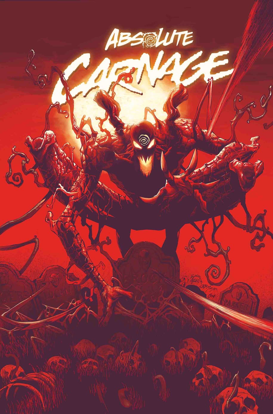 ABSOLUTE CARNAGE #1 cover pencils by Ryan Stegman