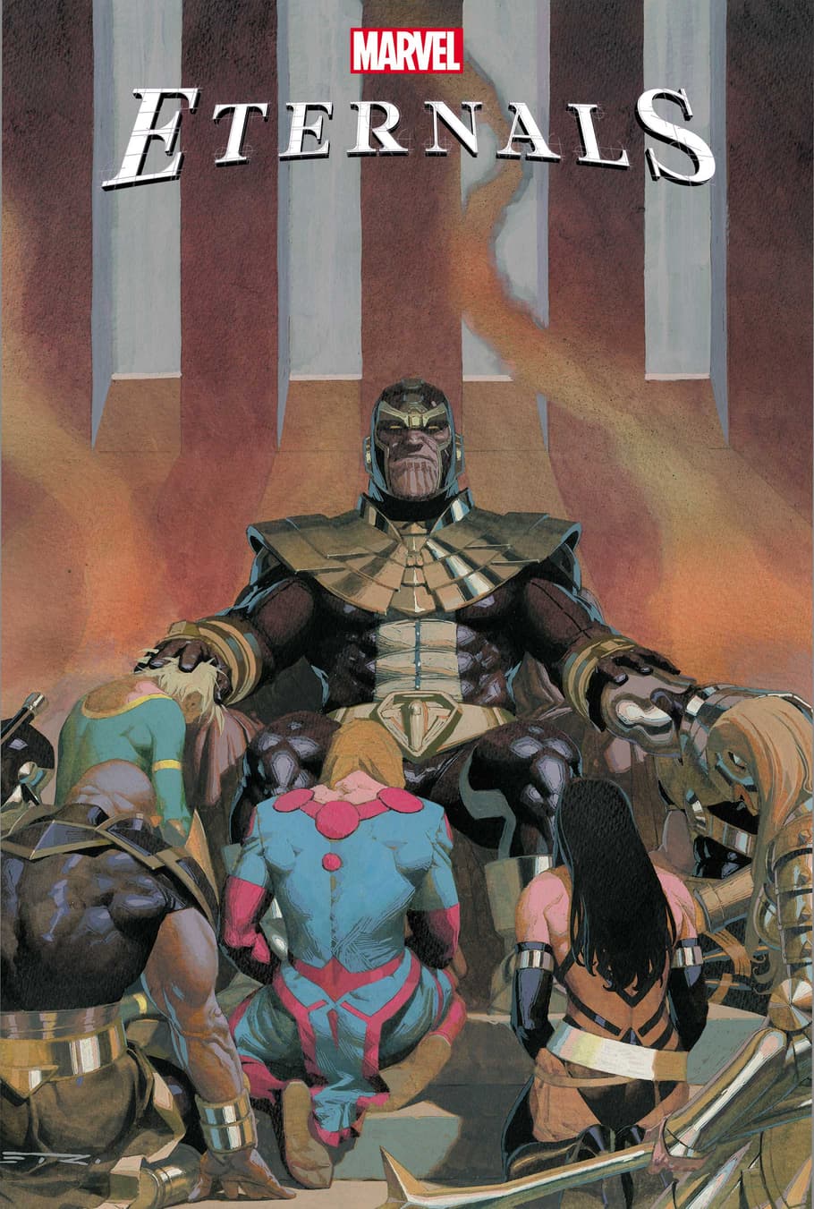 ETERNALS #7 cover by Esad Ribic