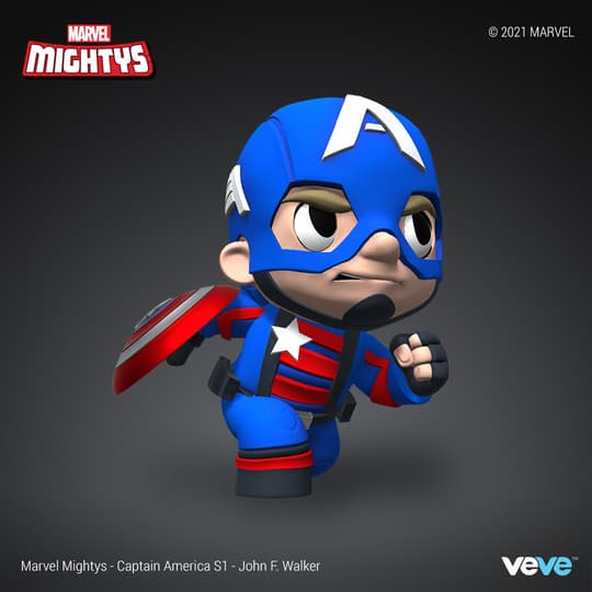 Marvel Mightys - Season 1 - Captain America - John F. Walker - UNCOMMON