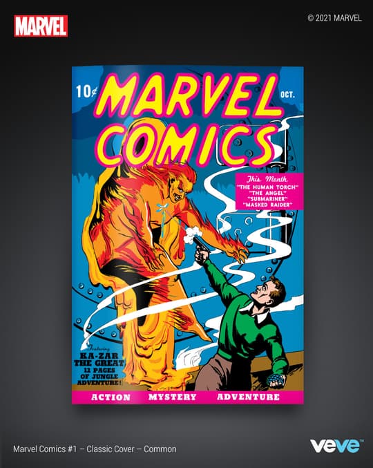 MARVEL COMICS #1: Classic Cover (Common)