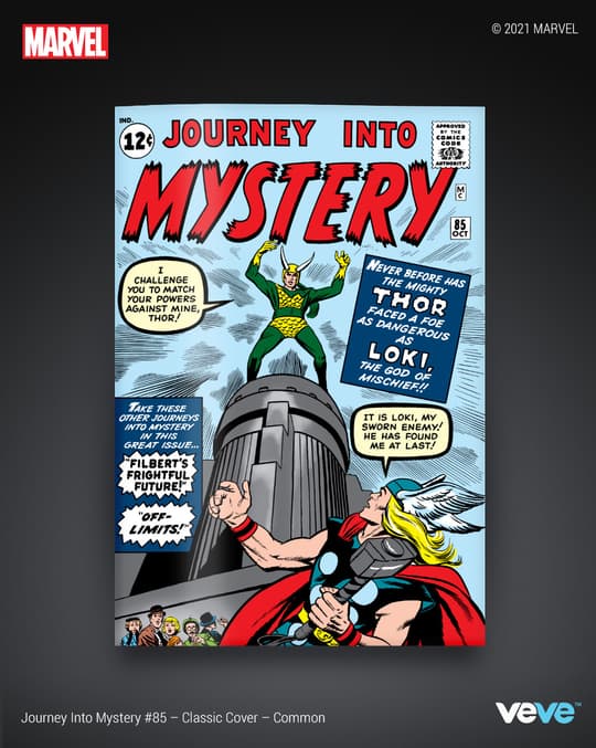 JOURNEY INTO MYSTERY #85: Classic Cover (Common)