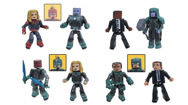 New Captain Marvel Minimates Available Now
