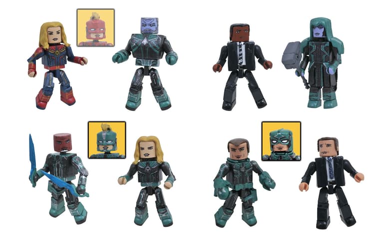 Captain Marvel Minimates - regular assortment