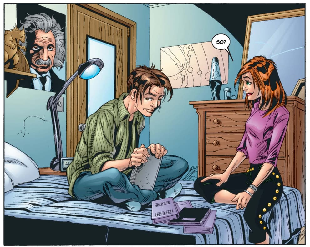 ULTIMATE SPIDER-MAN (2002) #13 artwork by Mark Bagley, Art Thibert, and JC
