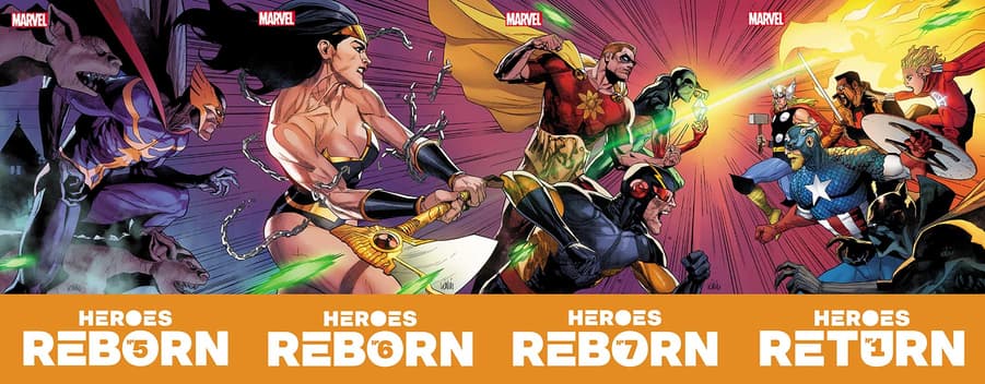 Heroes Reborn connecting covers