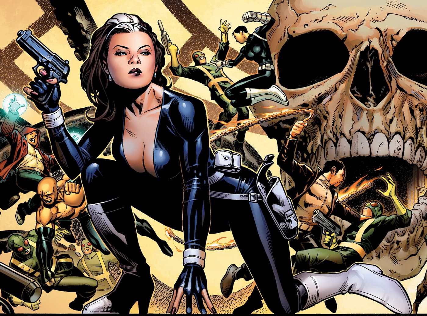 The Contessa in action against Hydra.