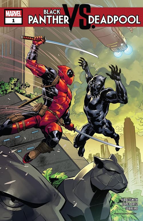BLACK PANTHER VS. DEADPOOL #1 cover