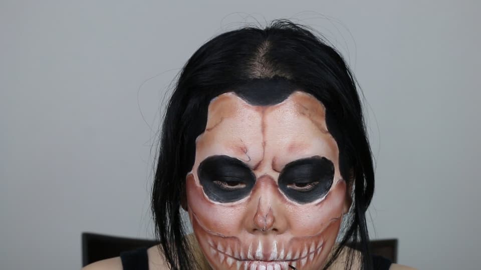 Ghost Rider Makeup