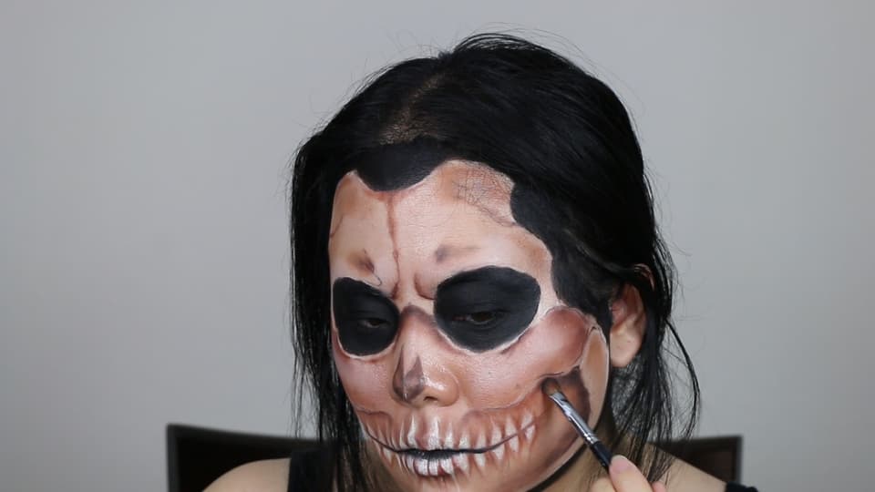 Ghost Rider Makeup