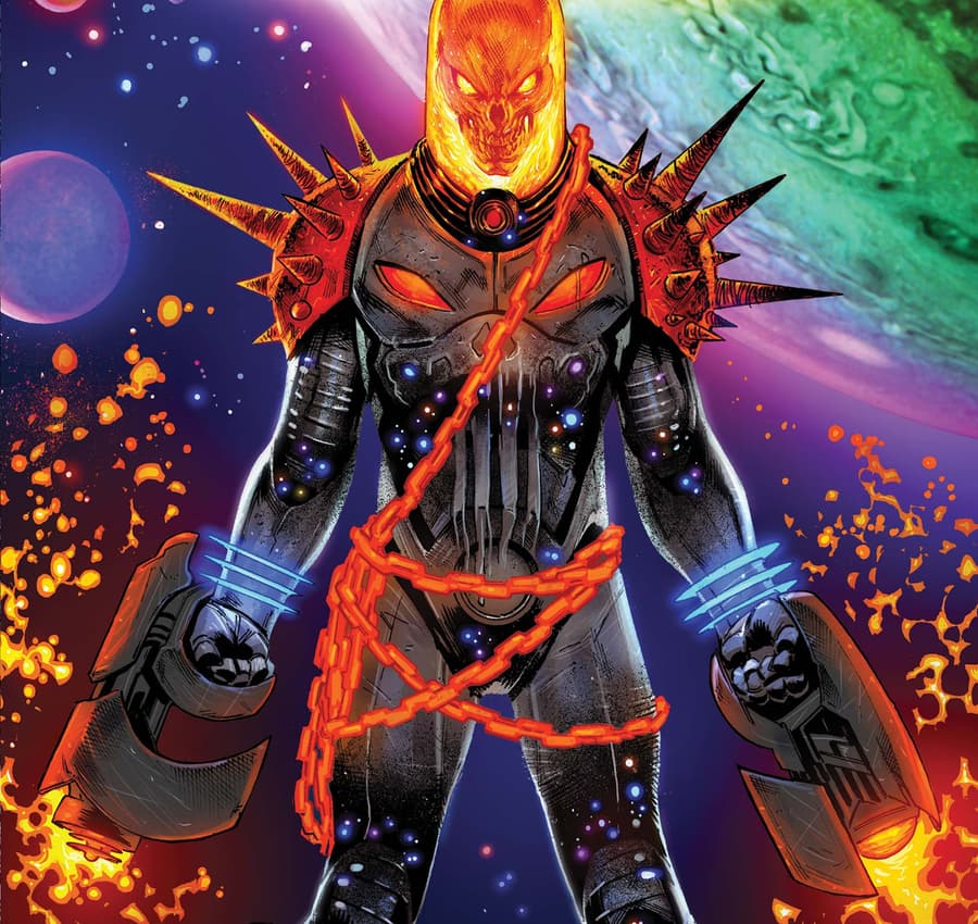 COSMIC GHOST RIDER (2018) #1 Cover by Geoff Shaw