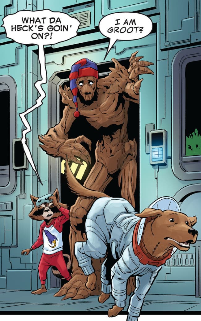 Preview panel from COSMO THE SPACEDOG INFINITY COMIC (2023) #1.