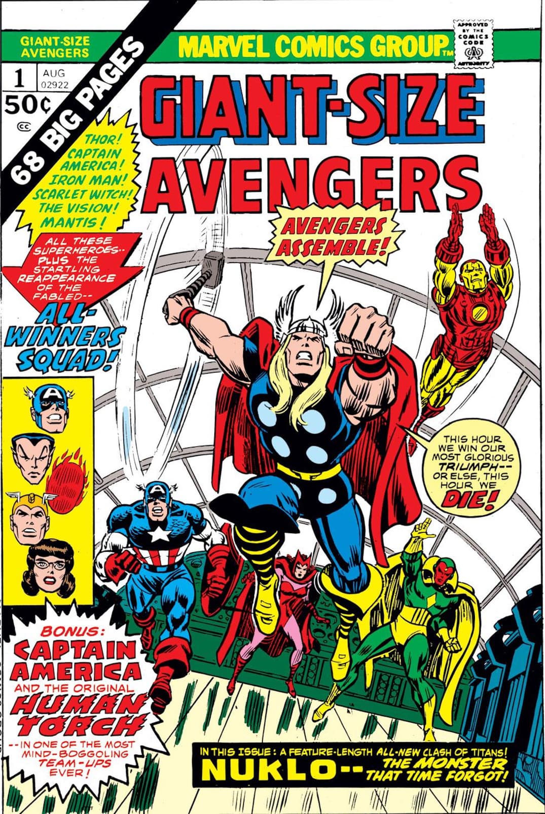 Giant-Size Avengers (1974) #1