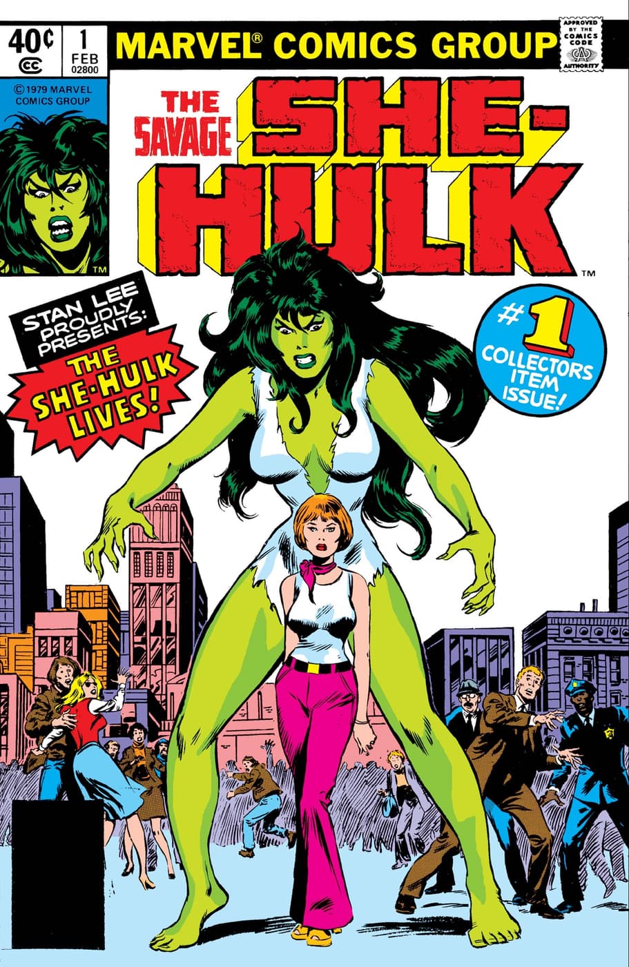 Cover to SAVAGE SHE-HULK (1980) #1