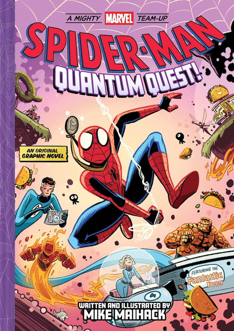 Cover to Spider-Man: Quantum Quest!
