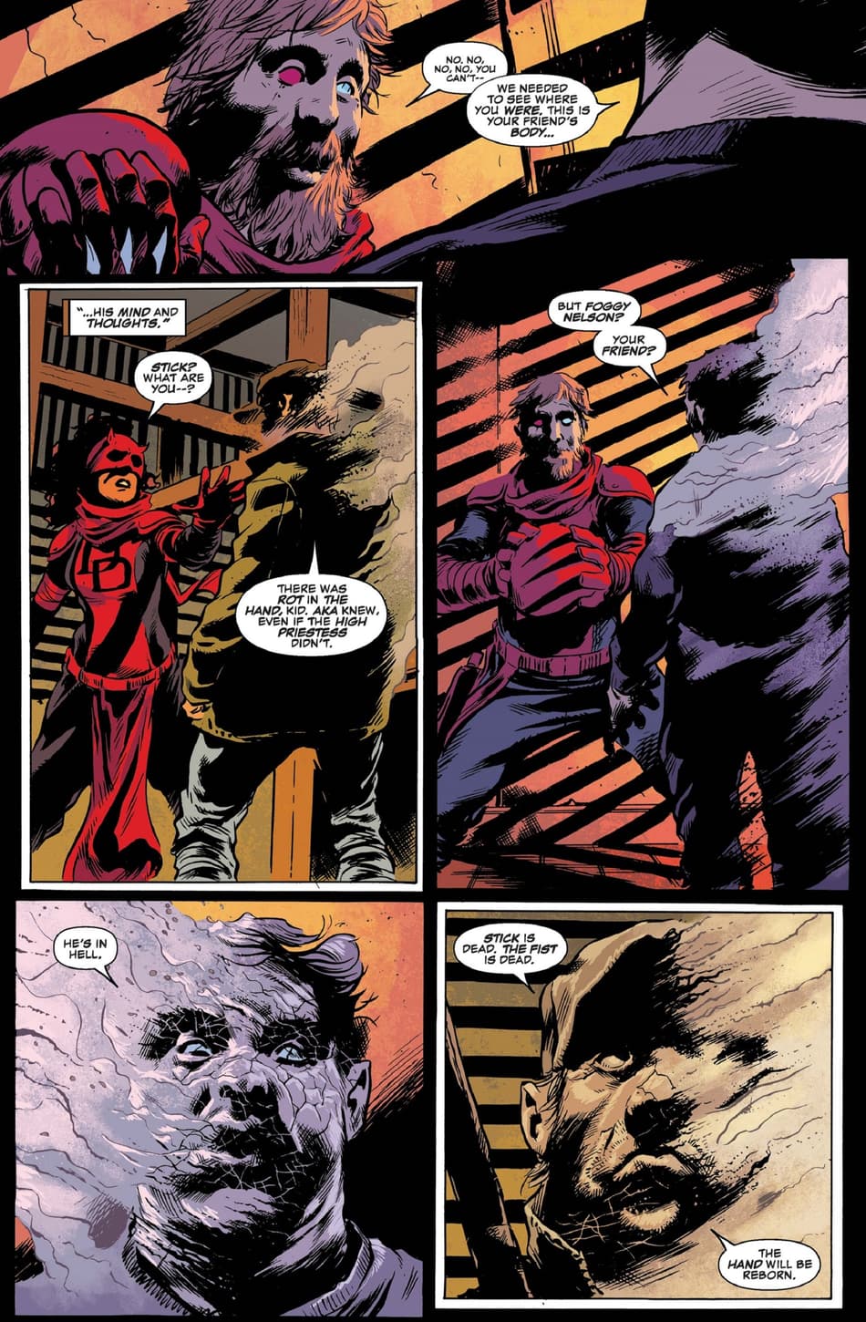 DAREDEVIL (2022) #9: Foggy Nelson and Stick are not who they seem.
