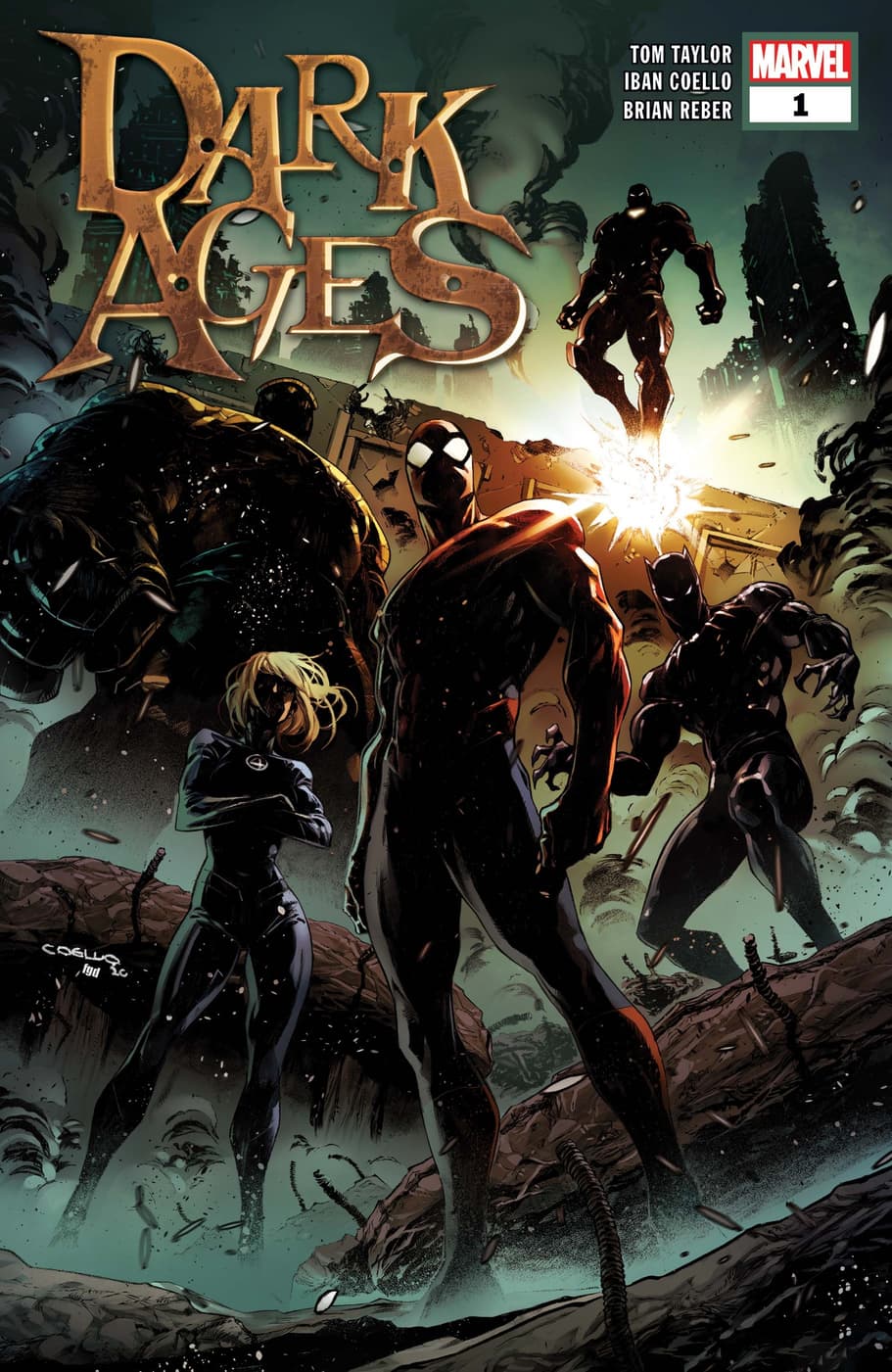Cover to Dark Ages (2021) #1