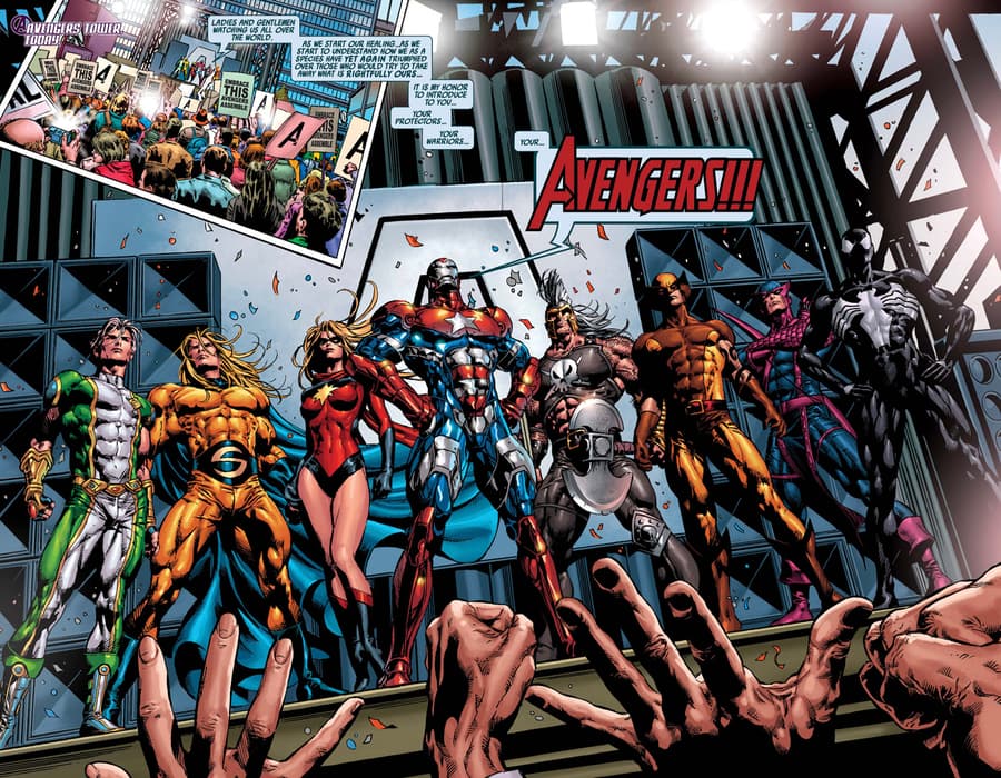 DARK AVENGERS (2009) #1 by Brian Michael Bendis and Mike Deodato, Jr.