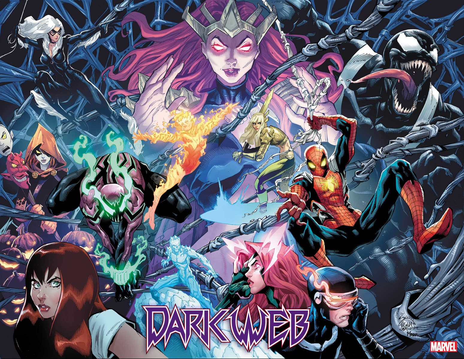 SDCC 2022: The Goblin Queen and Chasm Reignite the Inferno in New Spider-Man/X-Men  Crossover 'Dark Web' | Marvel