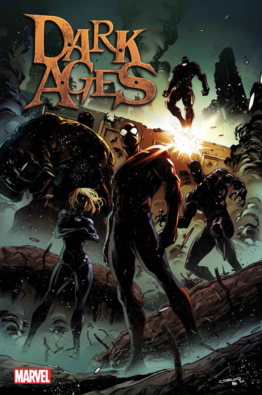 DARK AGES #1 cover by Iban Coello