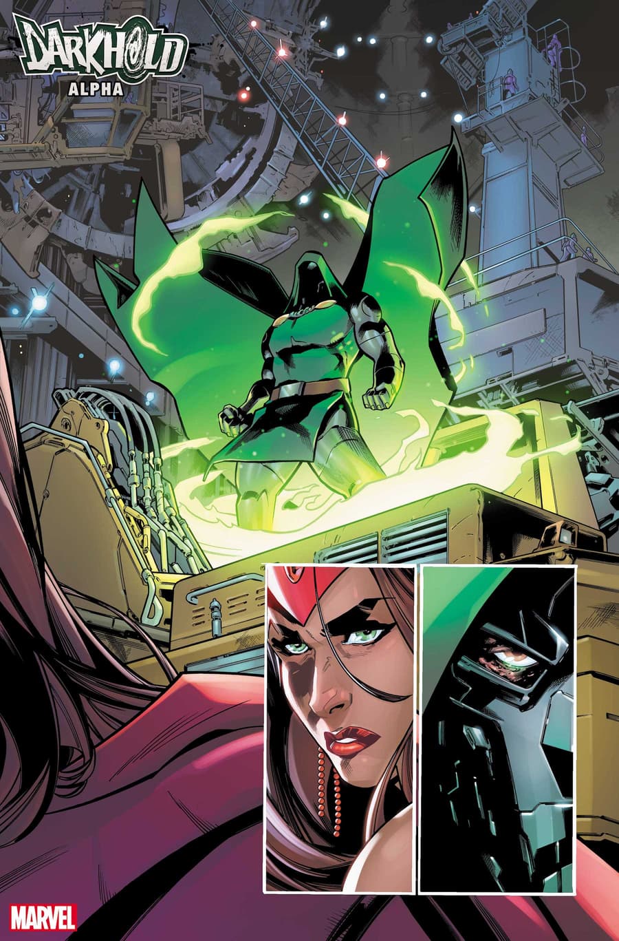THE DARKHOLD ALPHA #1 preview art by Cian Tormey with colors by Jesus Aburtov