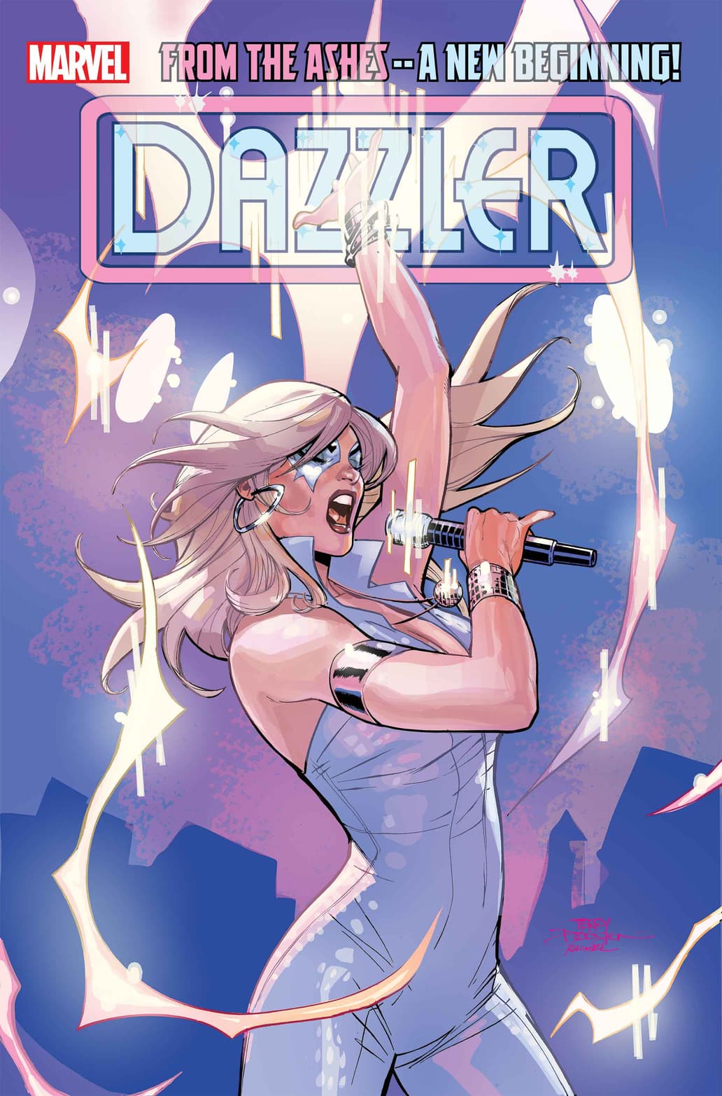 DAZZLER #1 cover by Terry Dodson and Rachel Dodson