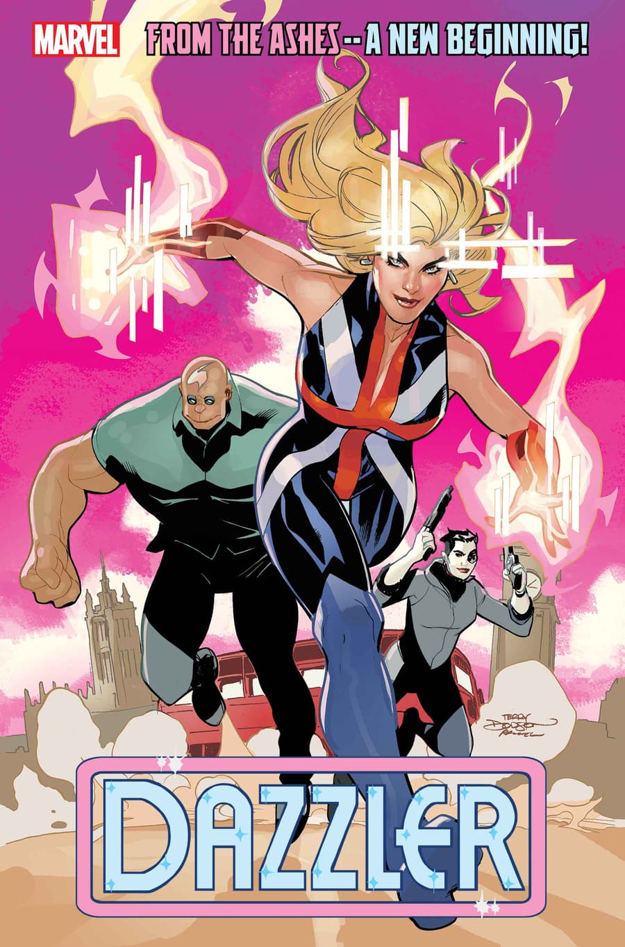 DAZZLER #2 cover by Terry Dodson & Rachel Dodson