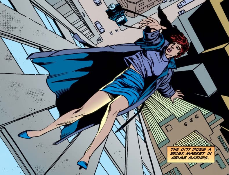 Glorianna falls to her death in Daredevil