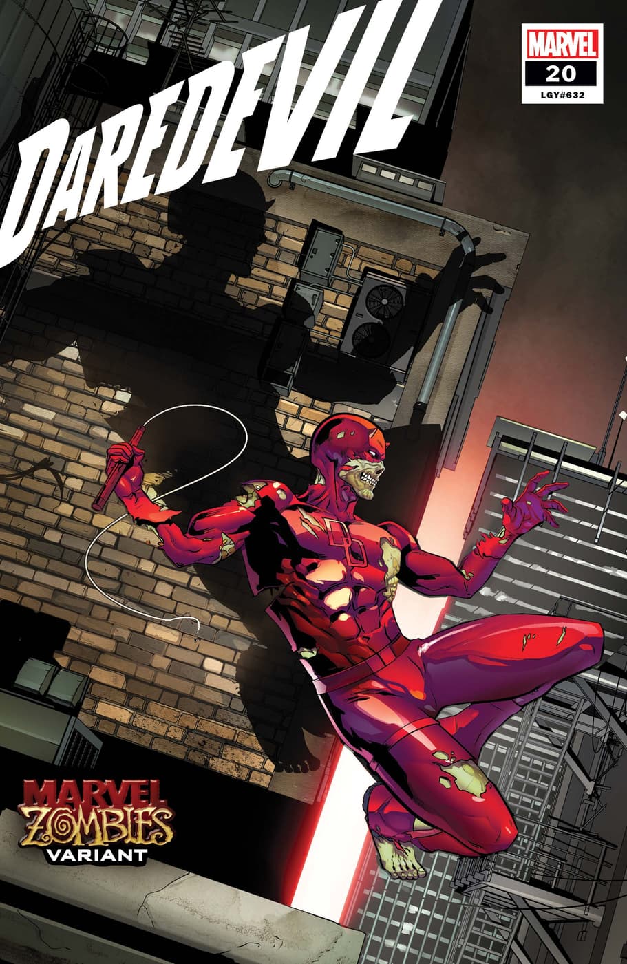 DAREDEVIL #20 variant cover by Will Sliney