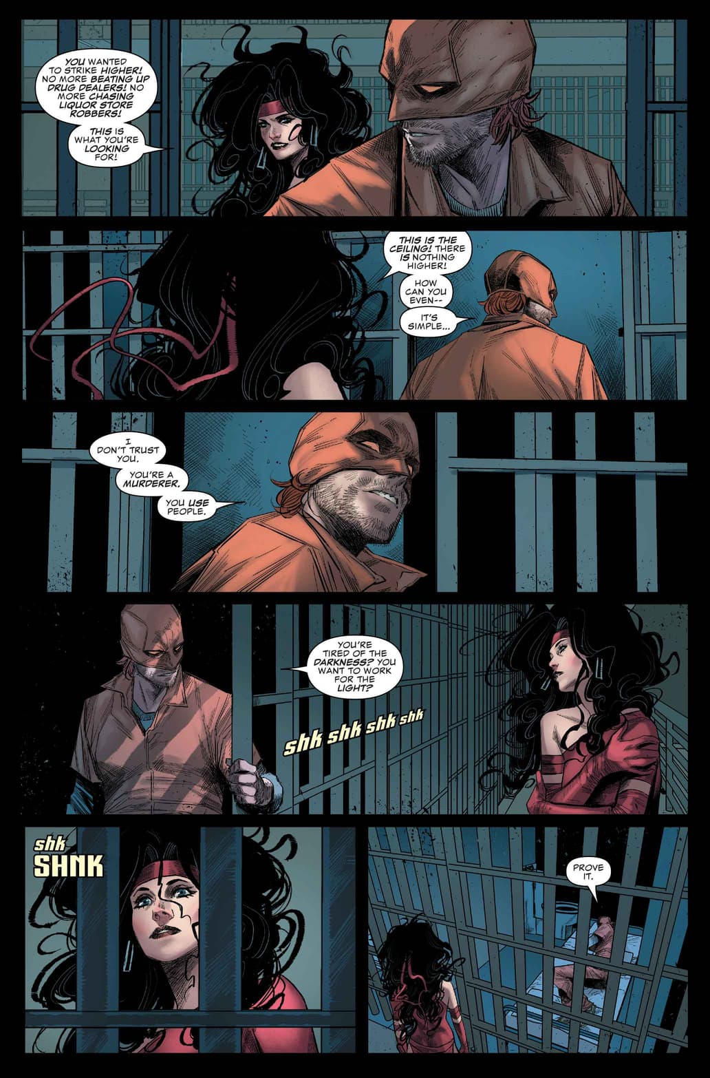 Daredevil and Elektra