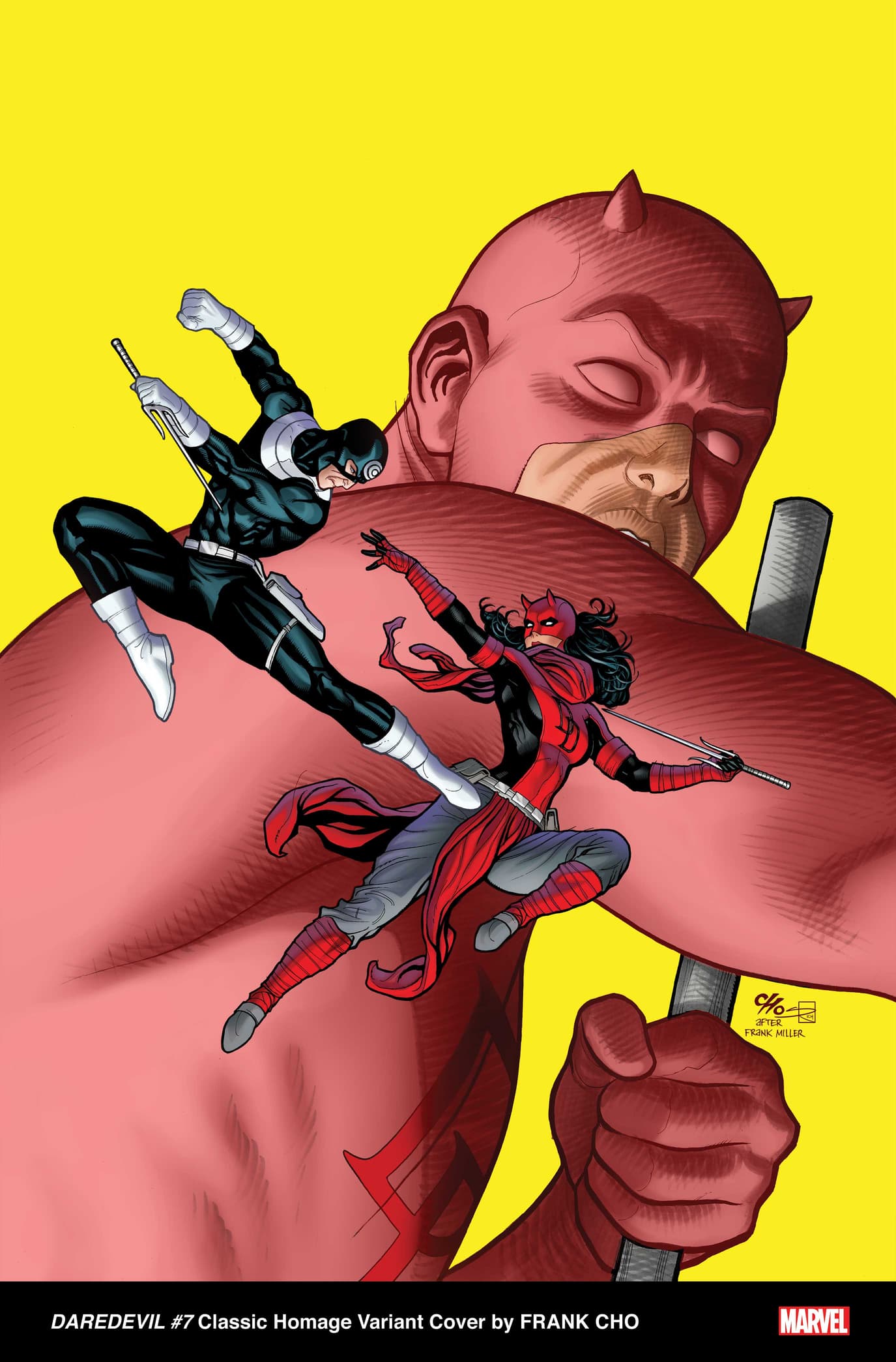 DAREDEVIL #7 Classic Homage Variant Cover by FRANK CHO
