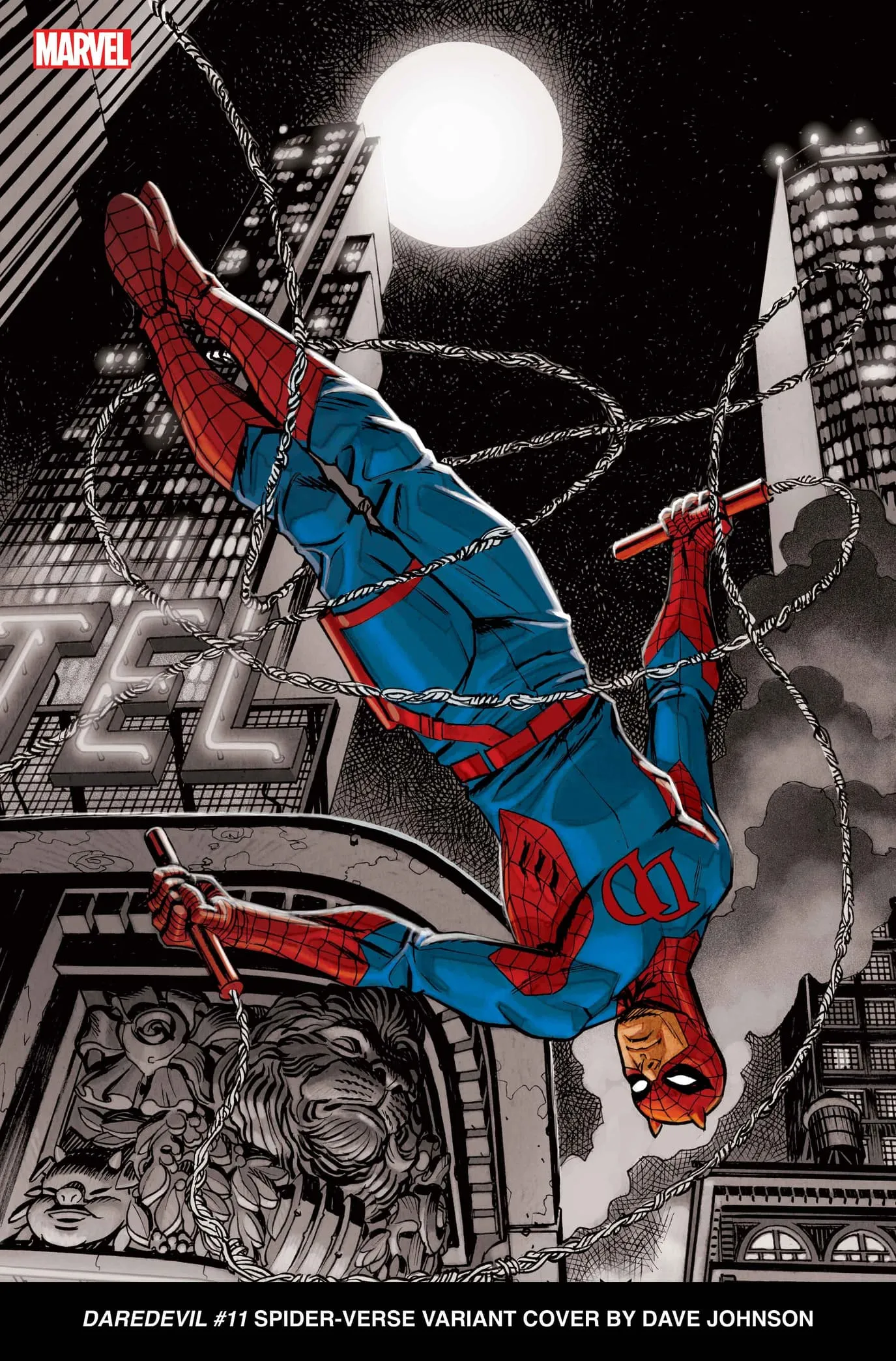 DAREDEVIL #11 Spider-Verse Variant Cover by Dave Johnson