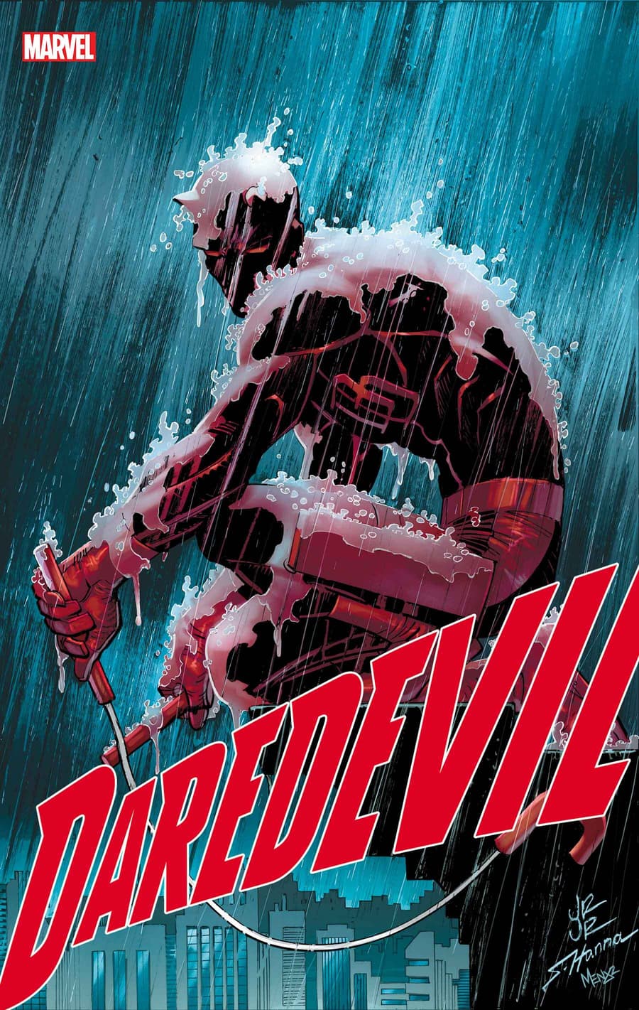 DAREDEVIL #1 cover by John Romita Jr.