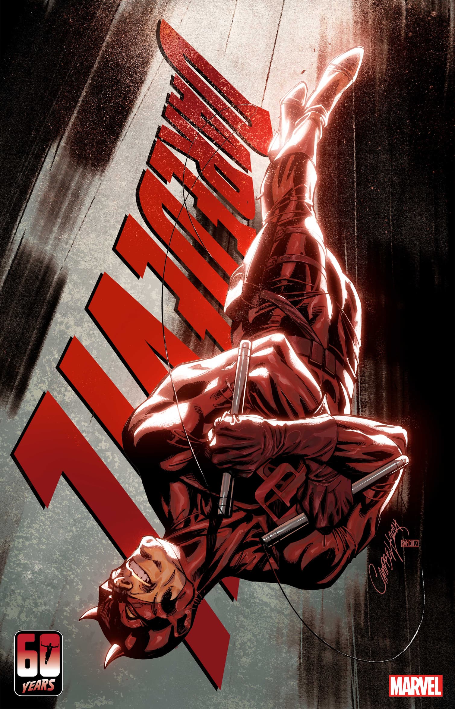 DAREDEVIL #8 variant cover by J. Scott Campbell