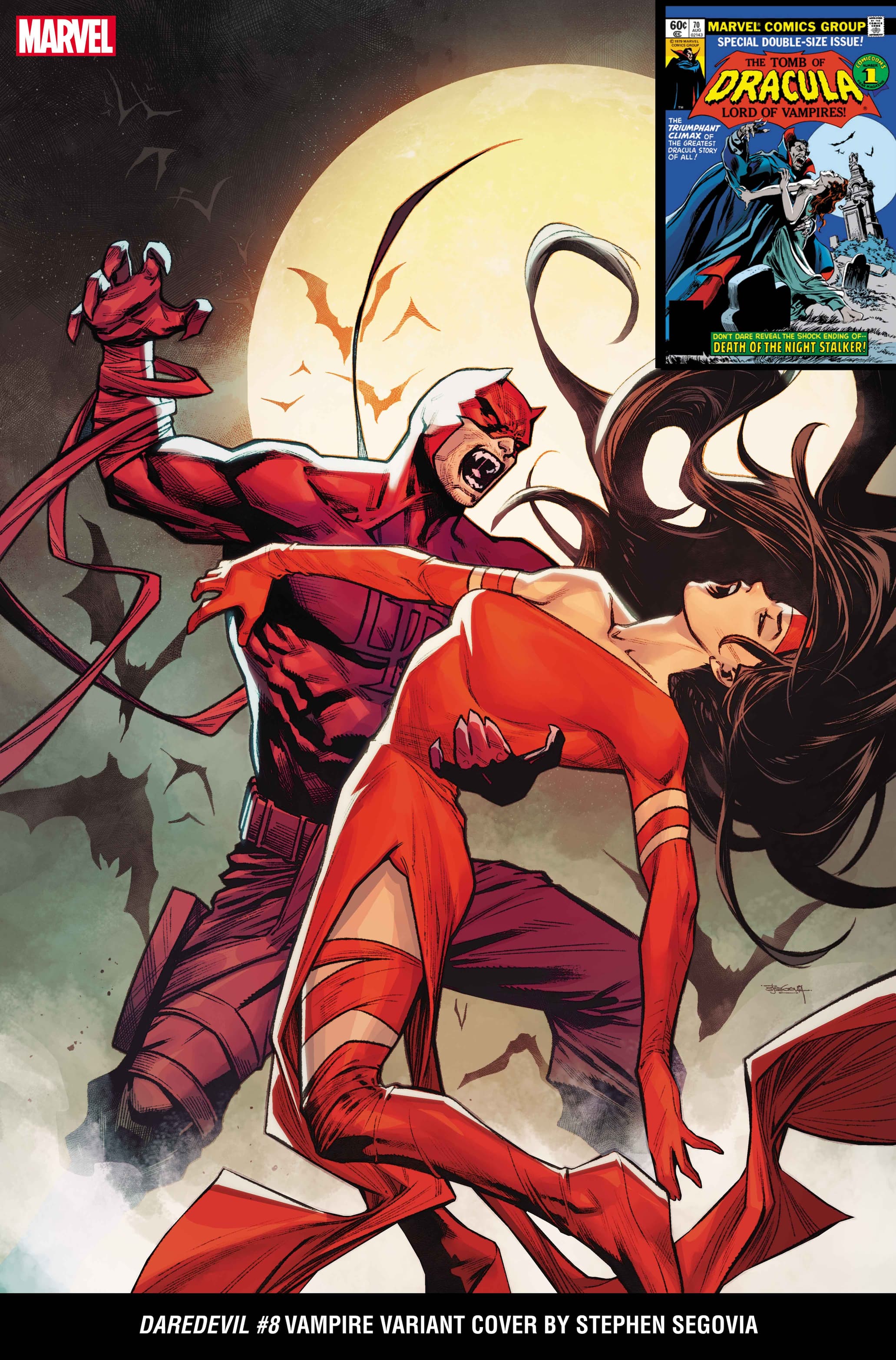 DAREDEVIL #8 Vampire Variant Cover by Stephen Segovia​​​​​​​